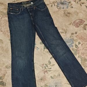 Cruel Girl Women's Dark Blue Straight Leg Jeans